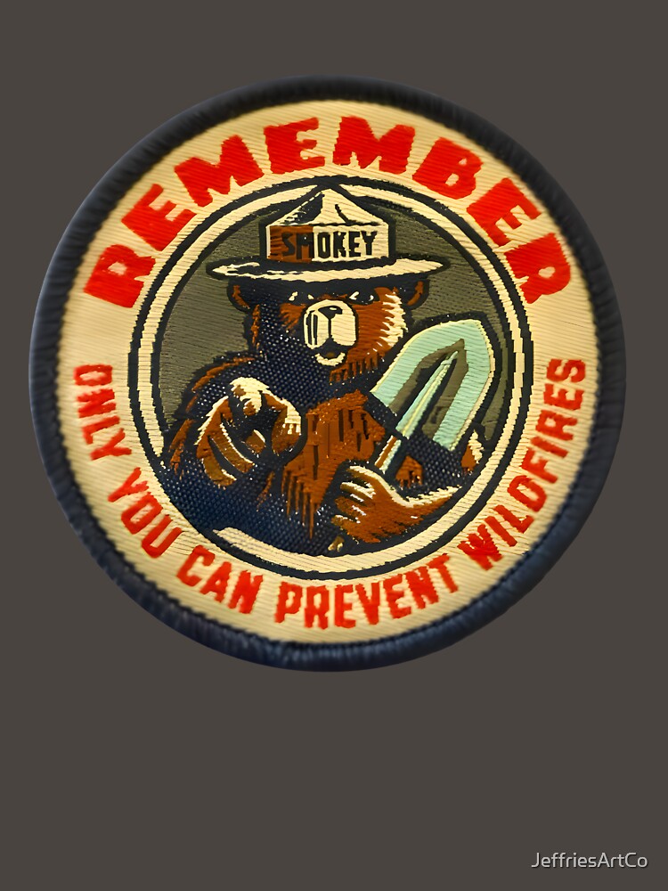 Smoky the Bear by JeffriesArtCo