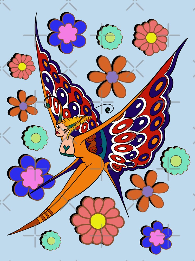 Butterfly 1977 by NateArtDesign