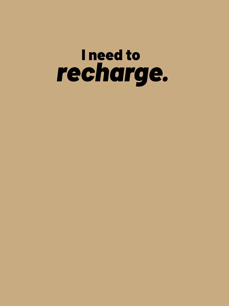 Need to recharge by randomly-simple