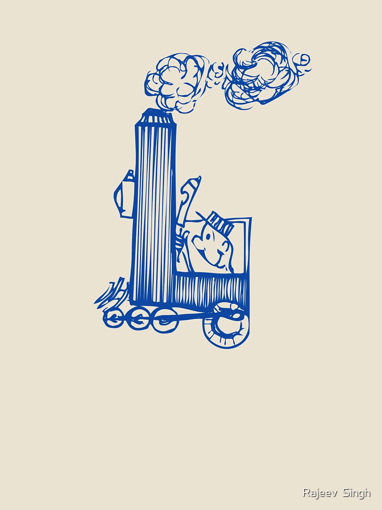 Moving letter Initial Monogram L by Rajeev  Singh
