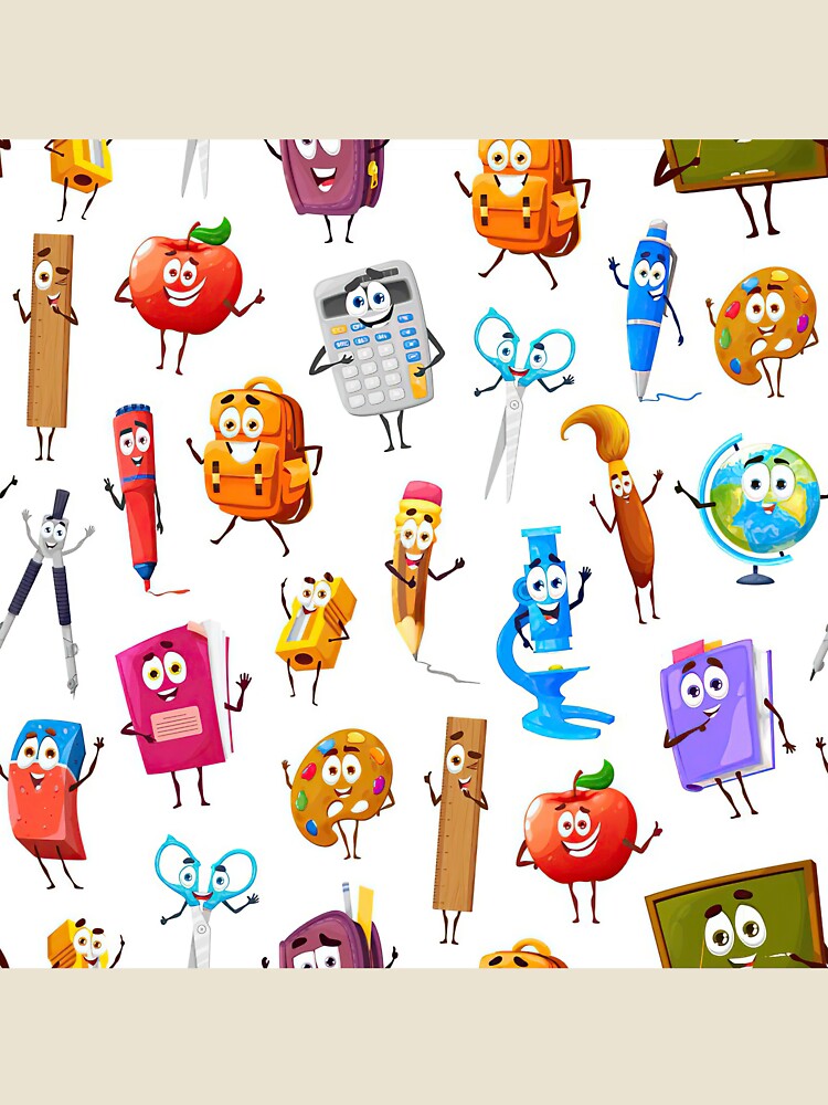 Art Teacher Seamless Pattern by Vanthuandesign