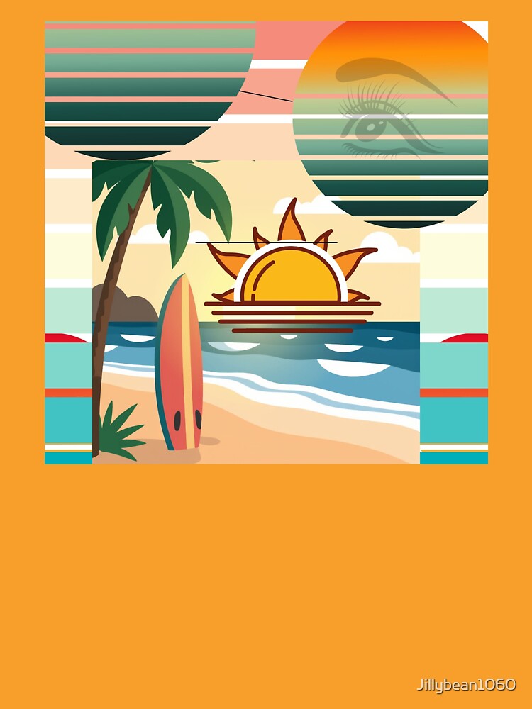 retro beach by Jillybean1060