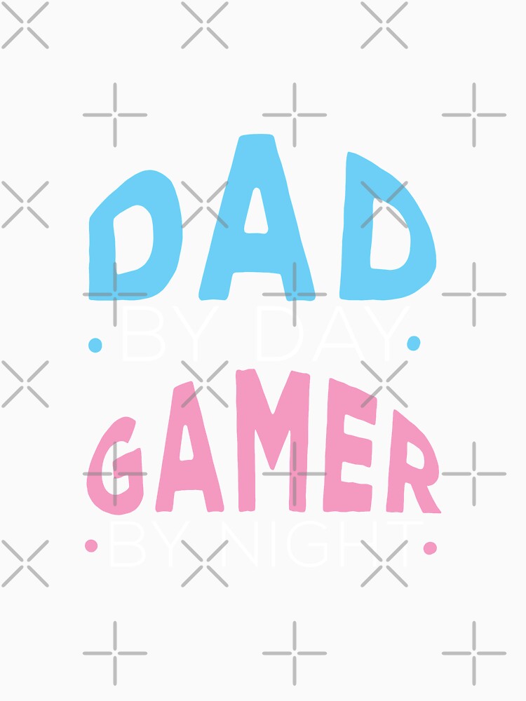 Dad By Day Gamer By Night by Vexel Studio
