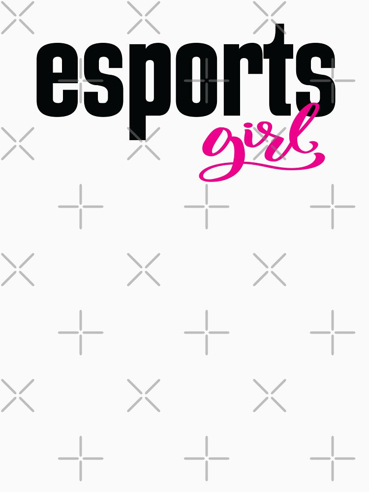Esports Girl E-Sports E Sports Electronic Sports by WordsGamersUse