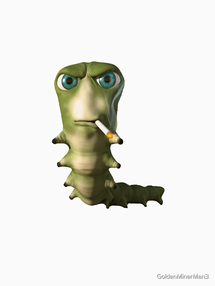 smoking caterpillar meme xddd really powerful image by Lil Stank