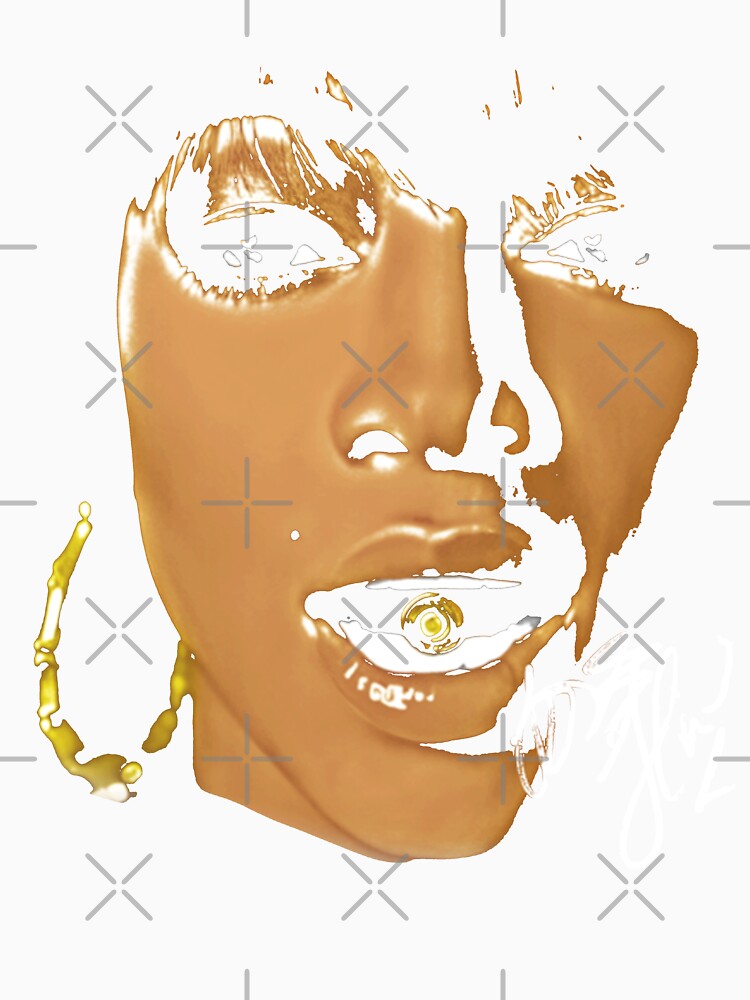 Trina rapper face Vintage by GALILOPARK