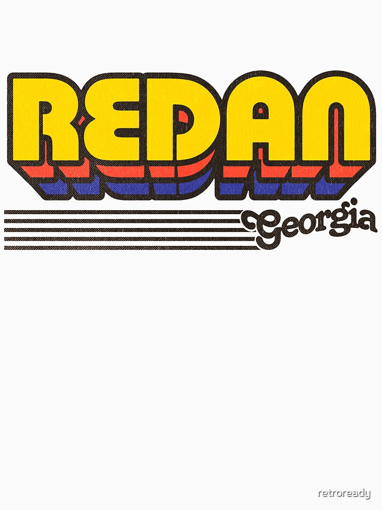 Redan, Georgia | Retro Stripes by retroready