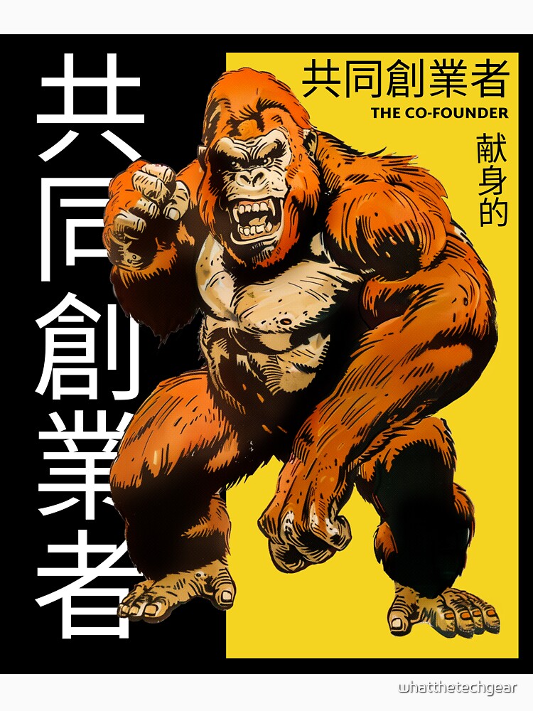 Manga Anime Kaiju Co-Founder for Founders by whatthetechgear