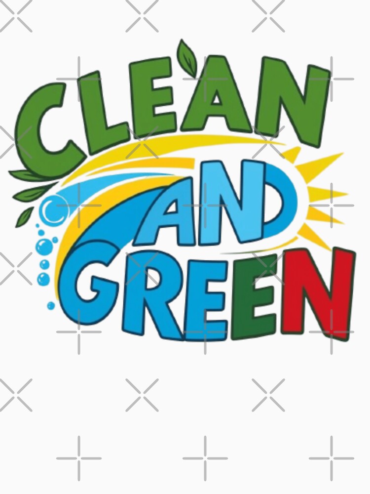 Eco-friendly "Clean and Green Design by PrintBreeze