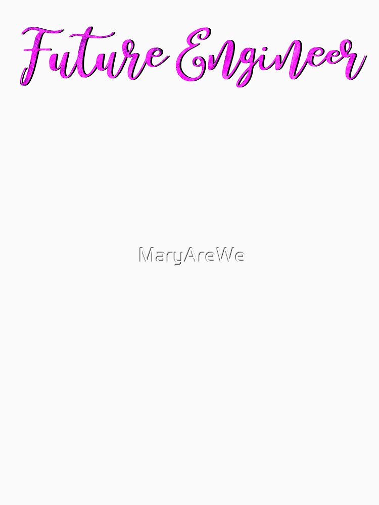 Future Engineer (pink) by MaryAreWe