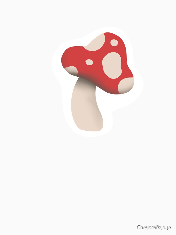 Classic red mushroom by Cheycraftyeye