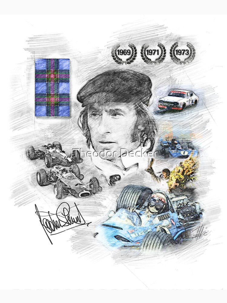 Jackie Stewart by Theodor Decker