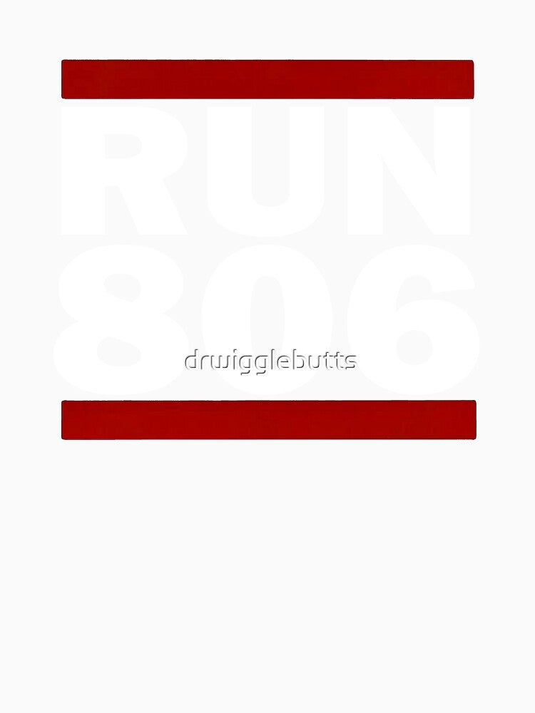 I Run 806 area code Design Riverside Running Design Gift by drwigglebutts
