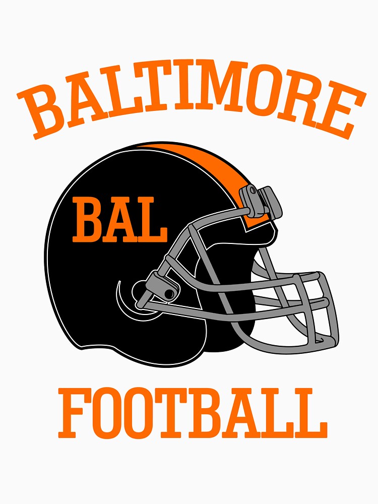 Baltimore Football T-Shirt for Men and Women by AllStarMerch