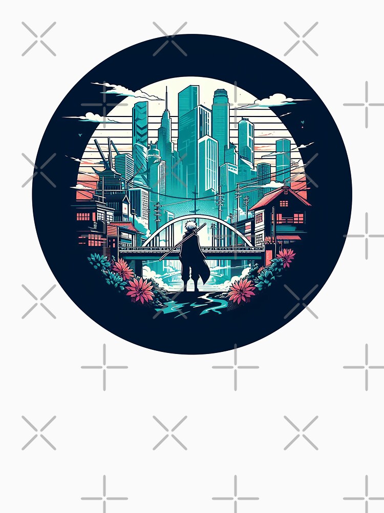 Futuristic anime city - Cyberpunk style, blade runner by revsdesign