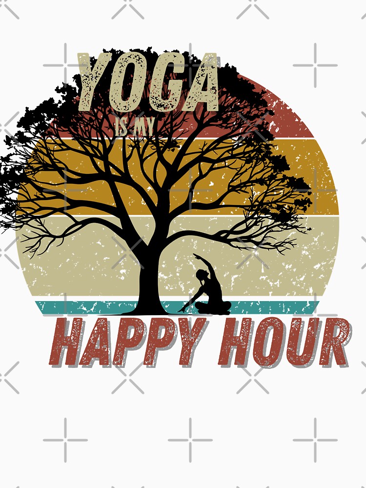 Yoga is my Happy Hour by CultureThreadz