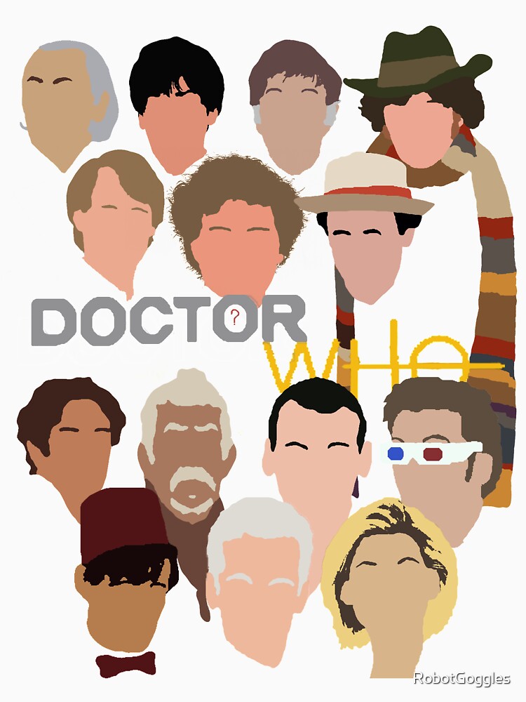 The Minimalist Doctors (with logos) by RobotGoggles