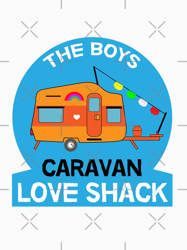Gay Boys Caravanning - Gay LGBT Caravan - Gay Men Caravan Gifts - Funny Gay Caravan Clubs by happygiftideas