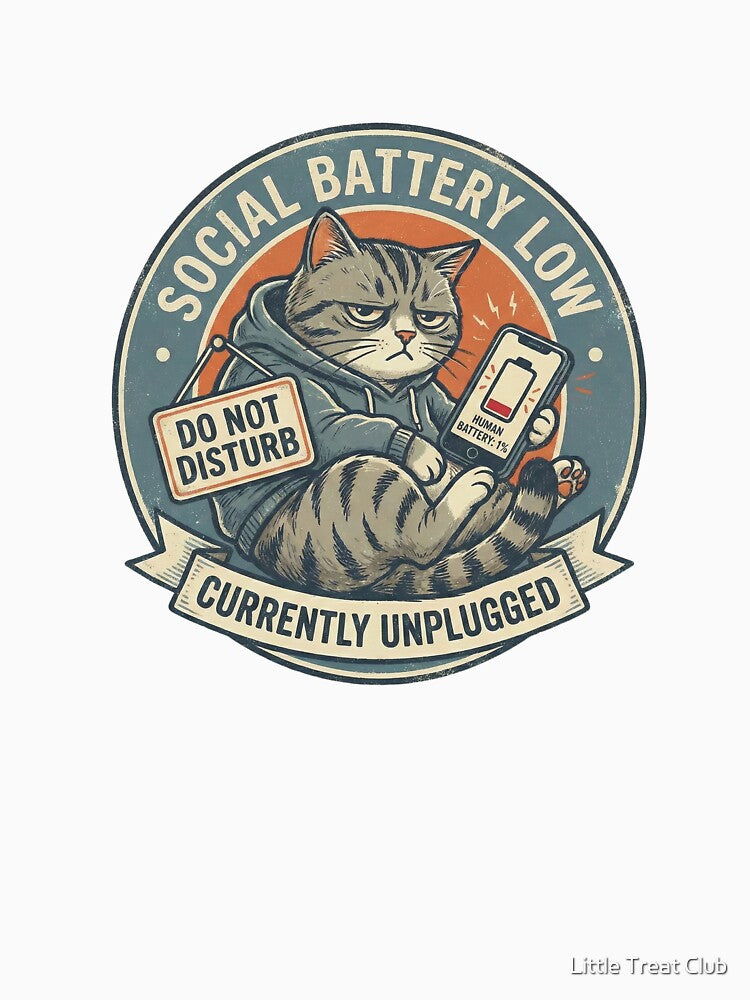 Social Battery Low by Little Treat Club