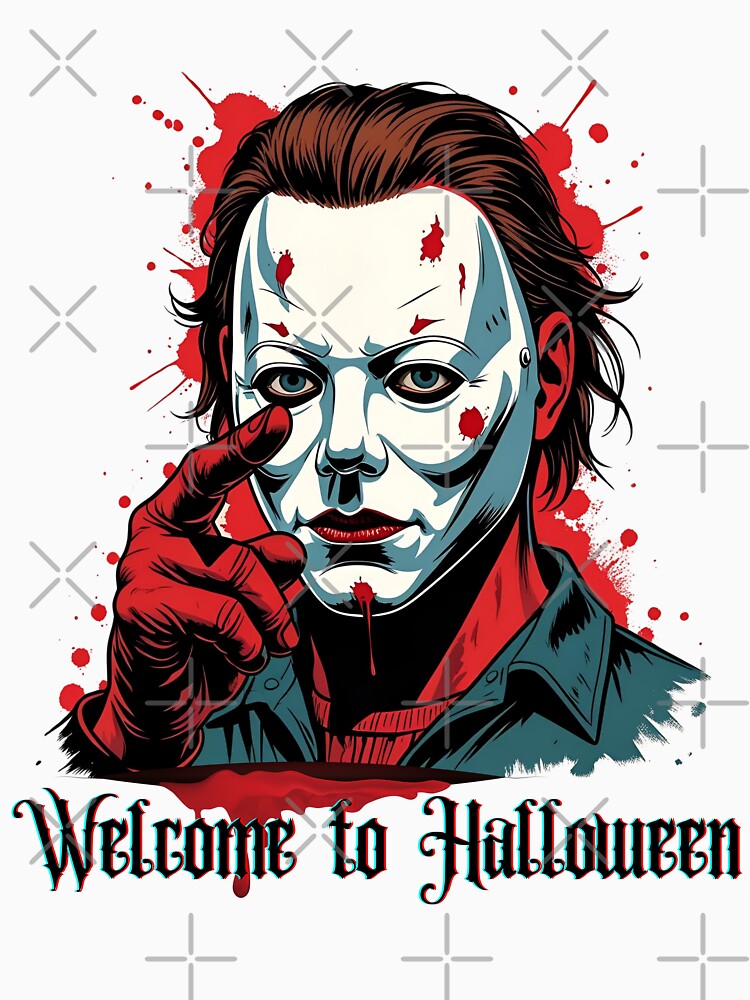 Michael Myers Halloween - Welcome to Halloween - Slasher Movie by AnnieStyleDesign