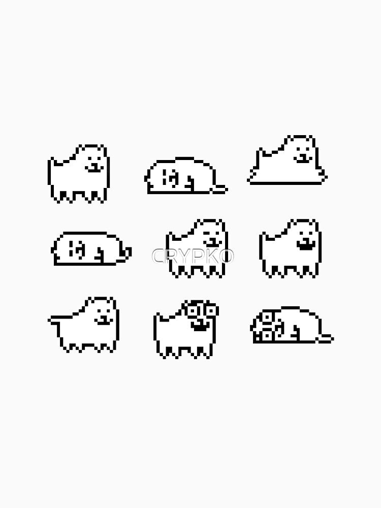 Annoying Dog Undertale HQ by CRYPKO