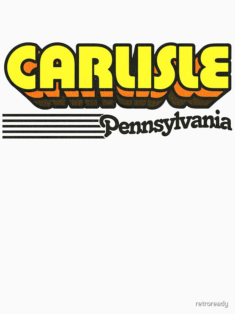 Carlisle, Pennsylvania | Retro Stripes by retroready