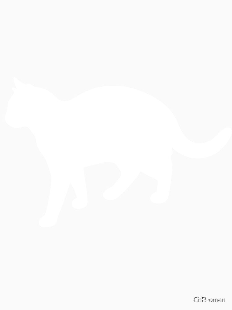 The Matrix White Cat (no matrix code) by ChR-oman
