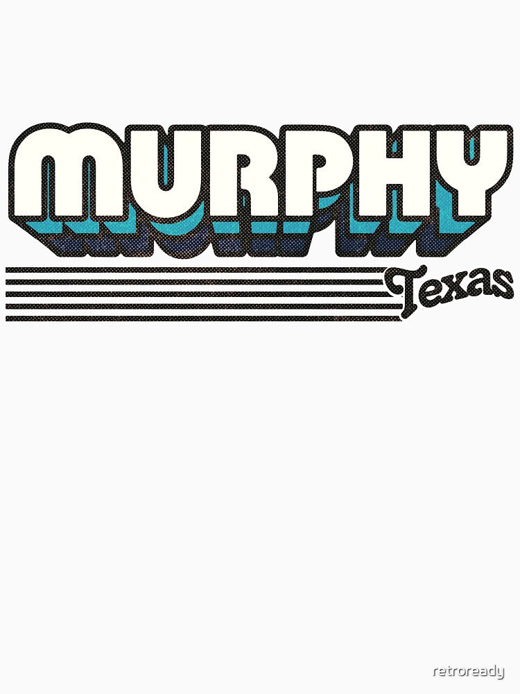 Murphy, Texas | Retro Stripes by retroready