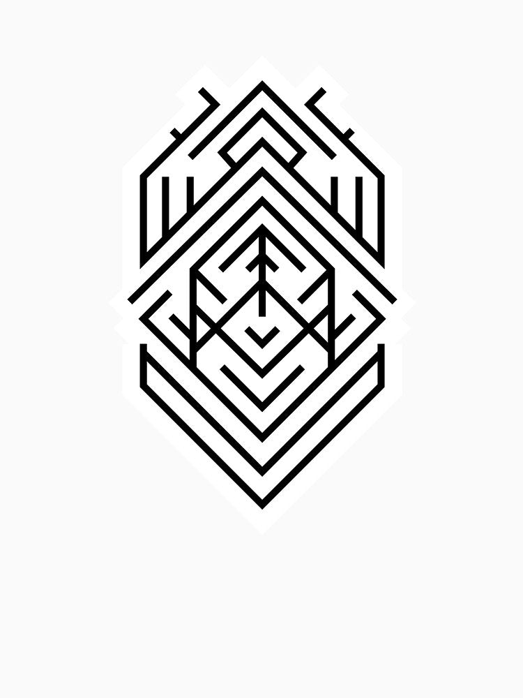 Geometric symbol by The Lines