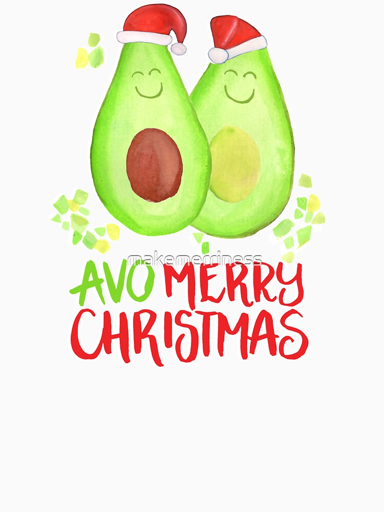 Avocado - Avo Merry Christmas by makemerriness