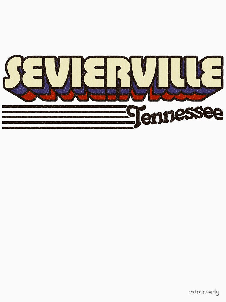 Sevierville, Tennessee | Retro Stripes by retroready