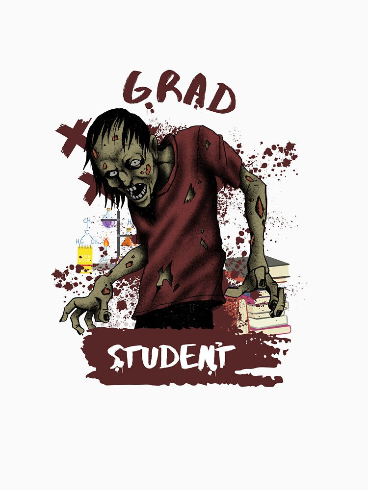 Zombie Grad Student by Vanessa Batista