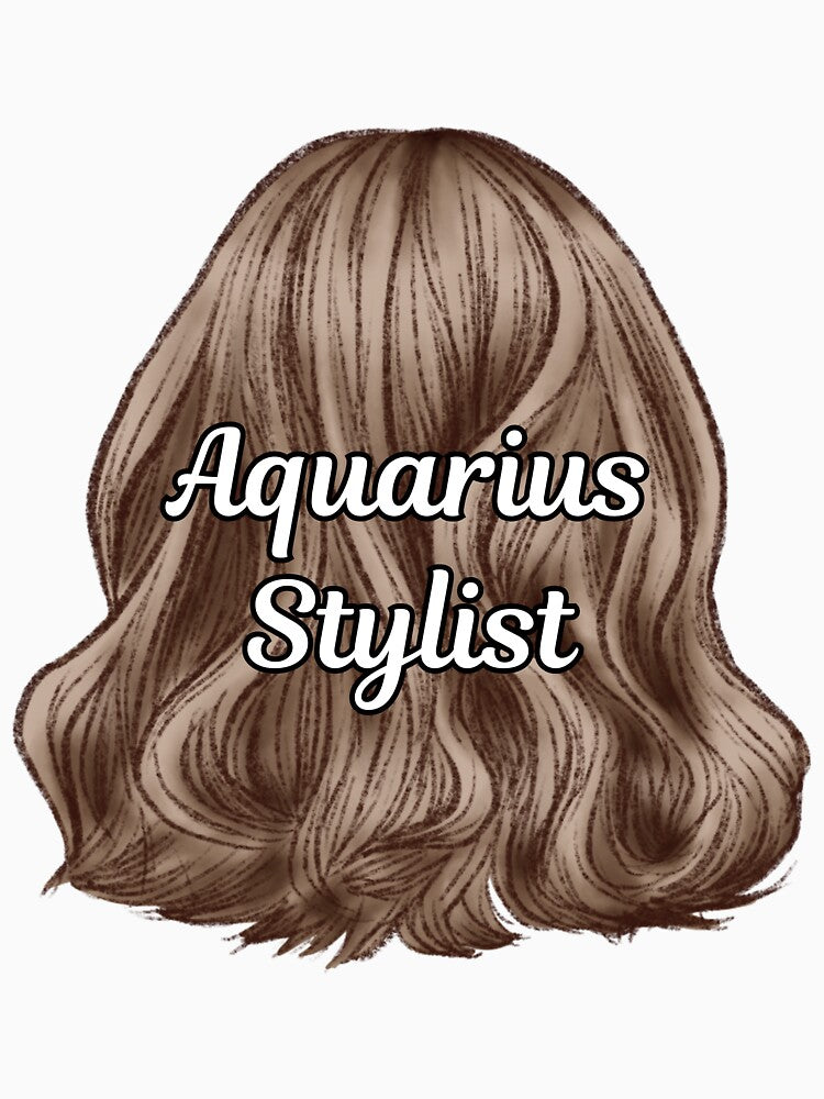Aquarius Zodiac Astrology Stylist Design by Midnight789