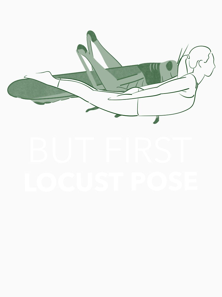 Yoga Locust Pose by TitanRN
