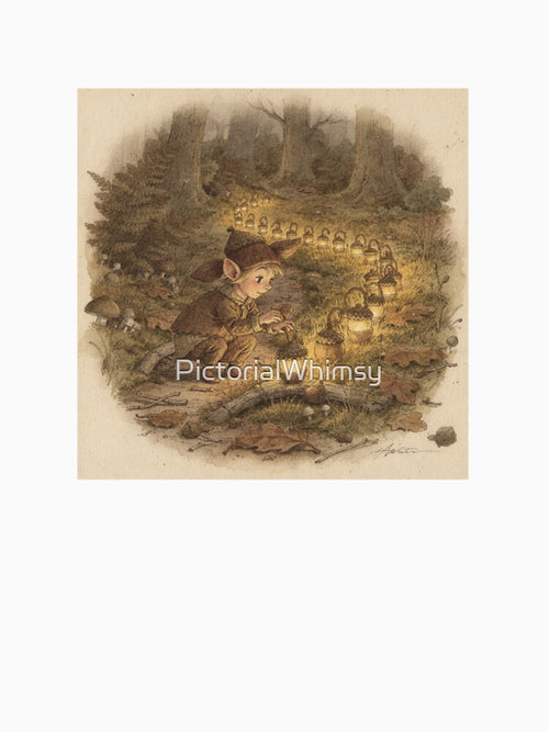 Acorn-Cap Sprite Lighting Dusk Lanterns by PictorialWhimsy