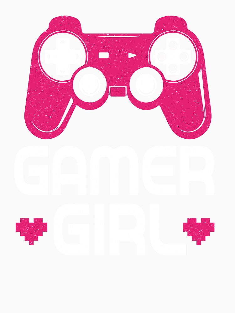 Funny Gamer Girl Tshirt by SunsetGloww