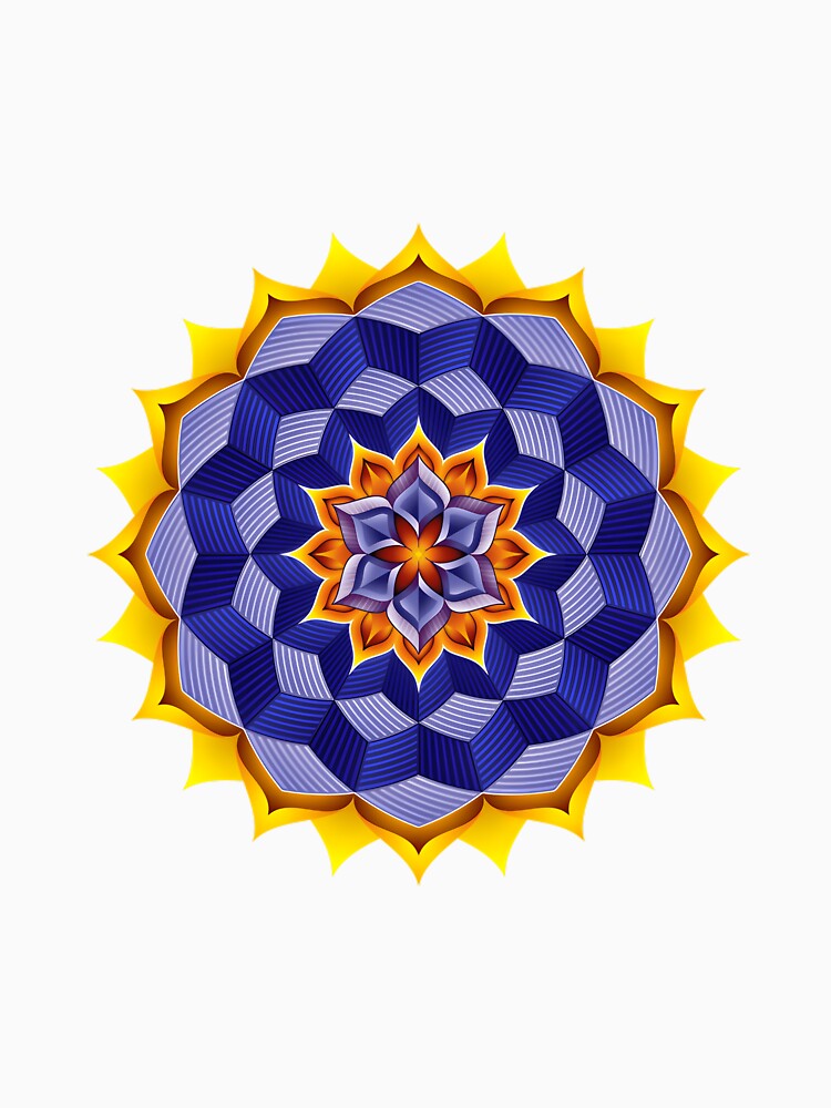 Cube Mandala – The Infinite Pattern by DocumentBubu