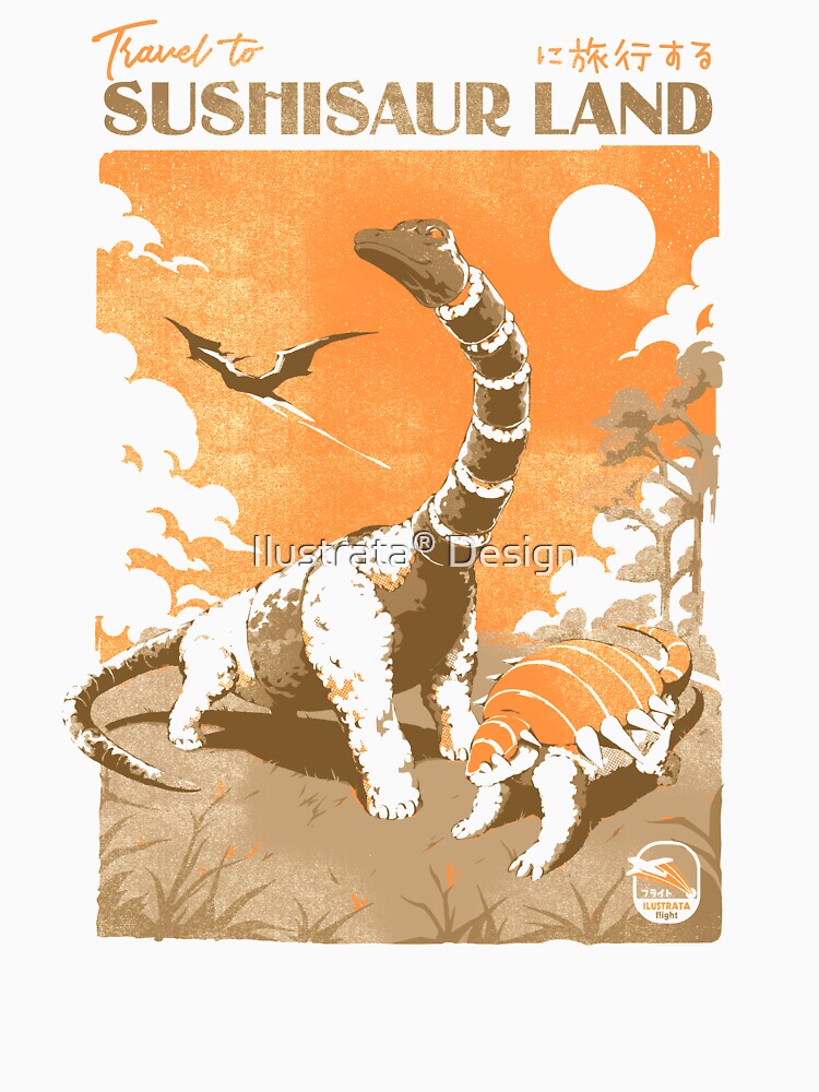 Sushisaur Land by Ilustrata®
