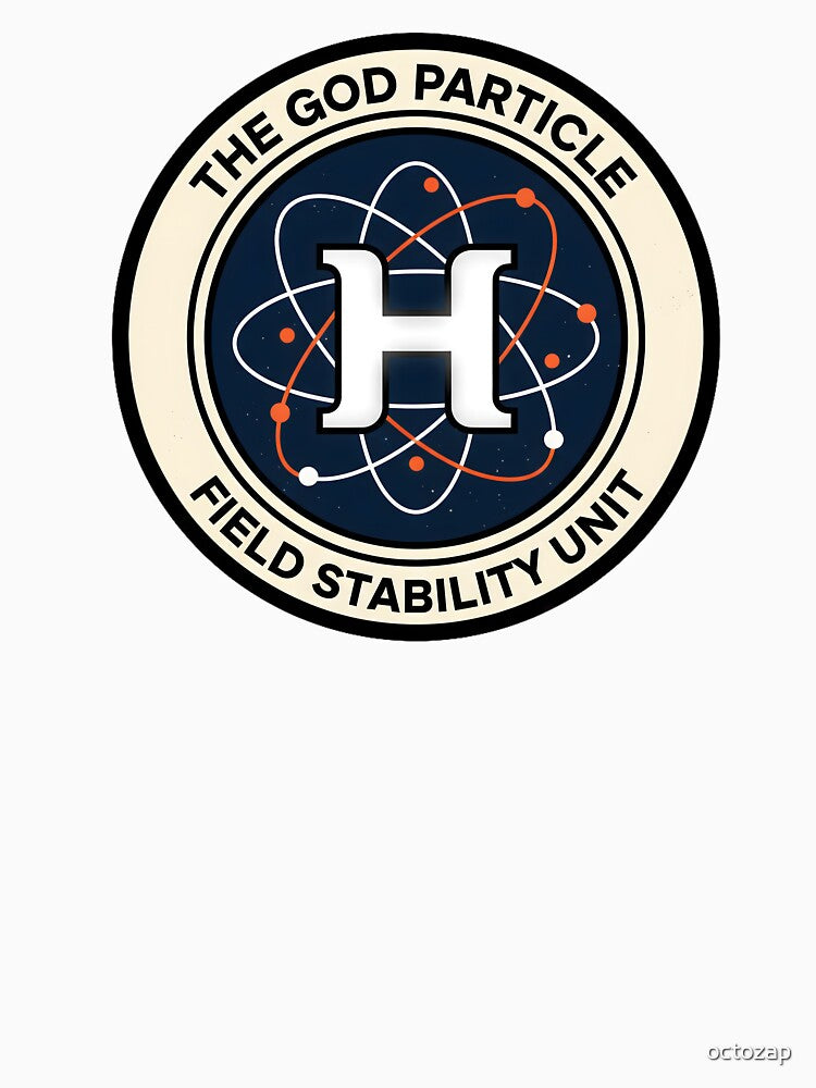 Higgs Boson God Particle Field Stability Unit Logo by octozap