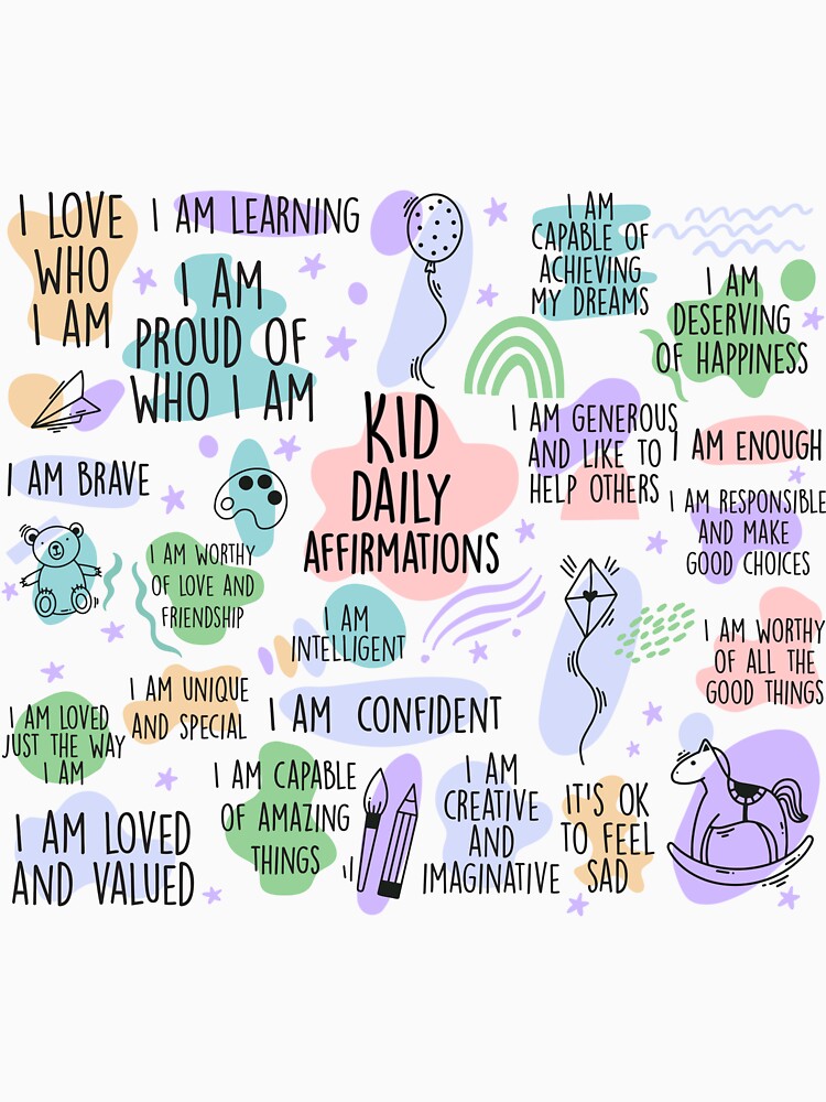 Daily Affirmation Kid by FreelingDH