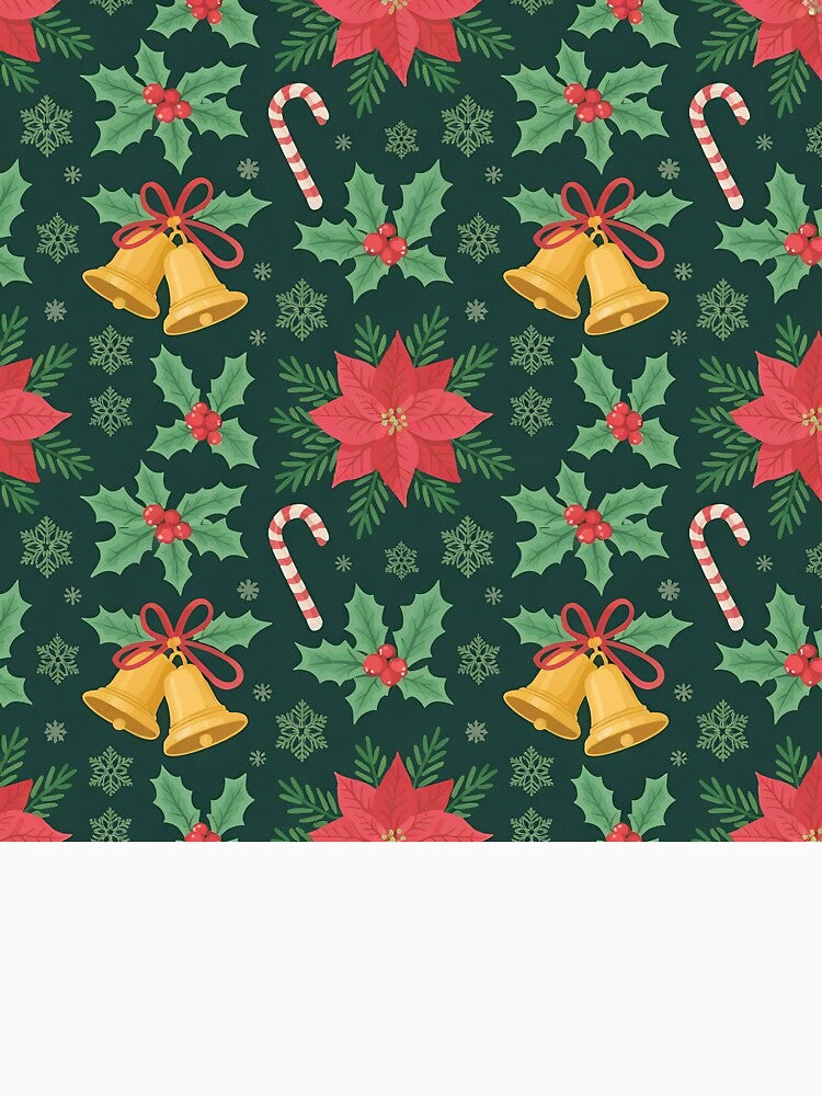 Festive Christmas Pattern | Cute Holiday Icons | Merry Xmas Gift Design by MarJul
