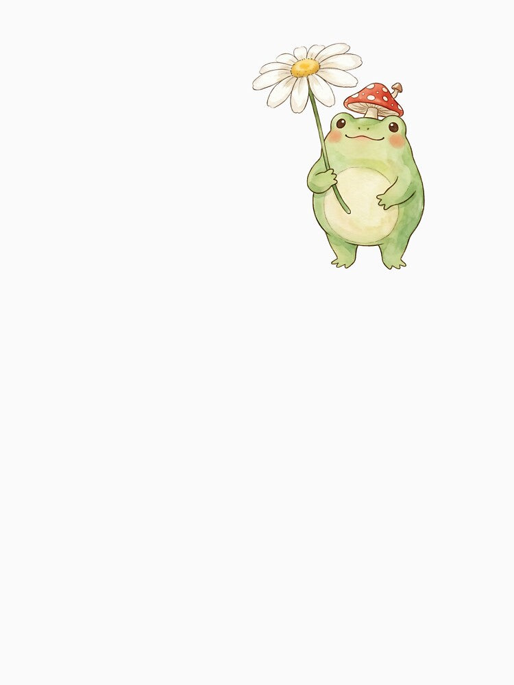 Cottagecore Ghibli-Inspired Frog by FSilk