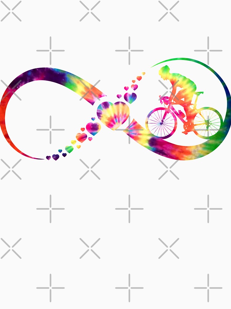 Cycling Infinity tie dye by loveislovestore