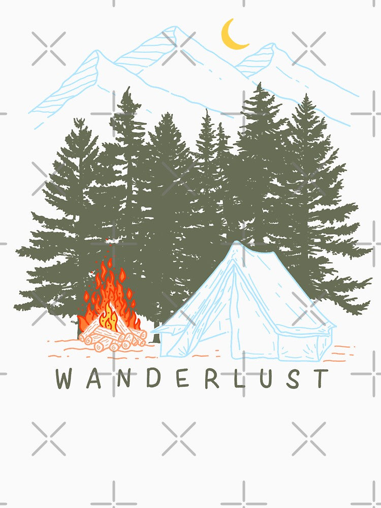 Camping Minimalist by ethnicdrawing