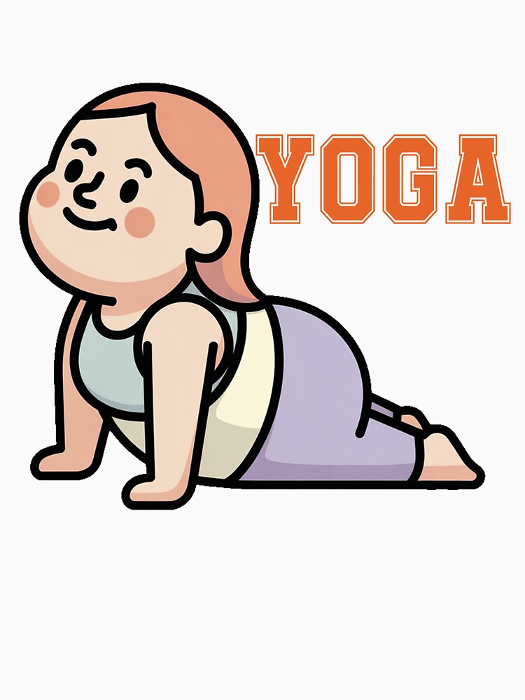 Funny Yoga Mom by QuiteOrbit