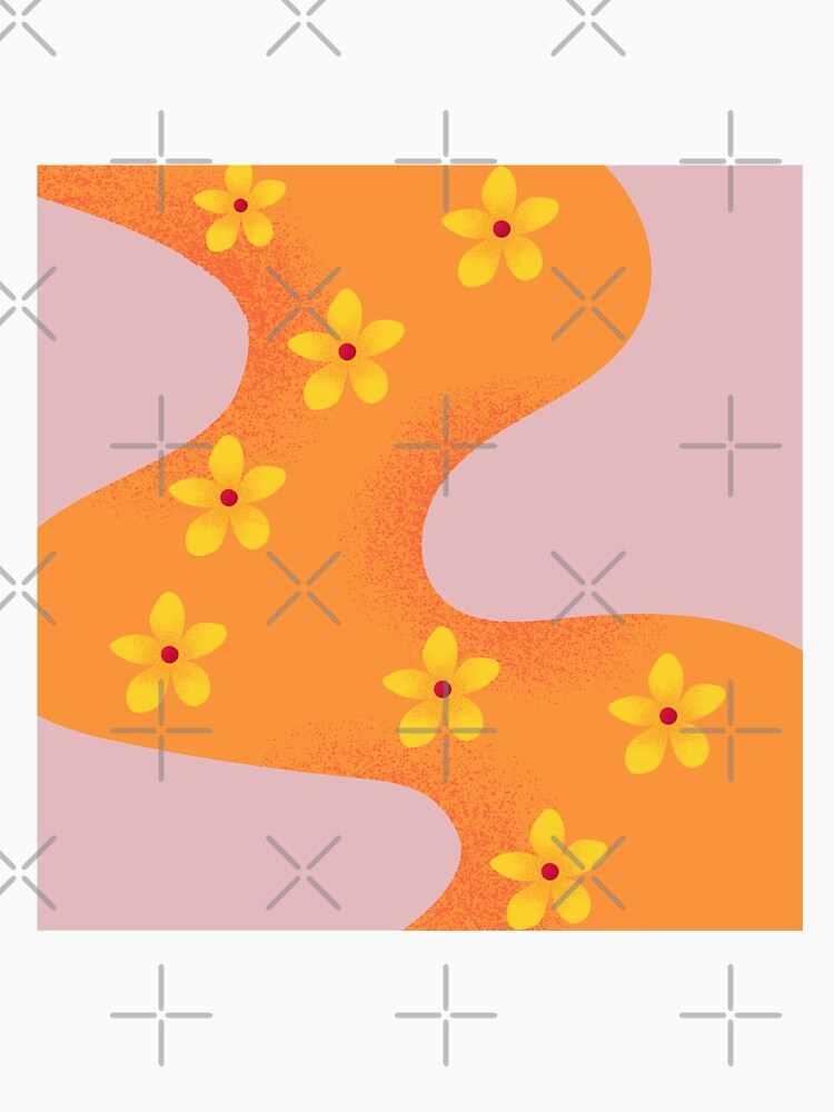 Retro/Groovy Floral Design by modern-sun