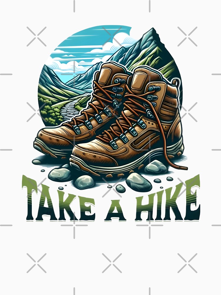 Take a hike, cool hiking by Merchattack