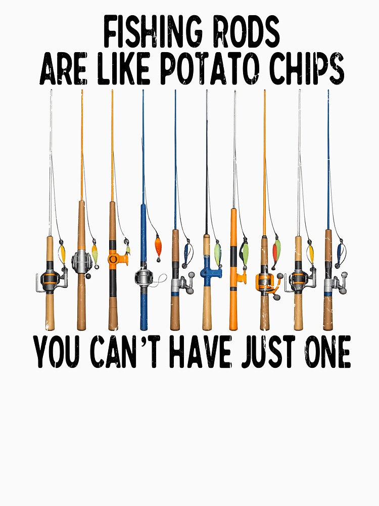 Fishing Rods Are Like Potato Chips by nuocmixinhdep