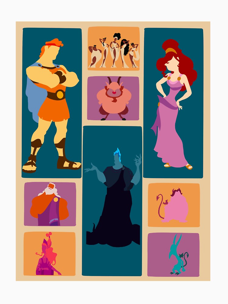 Hercules Inspired Minimalist Design by Daphstry