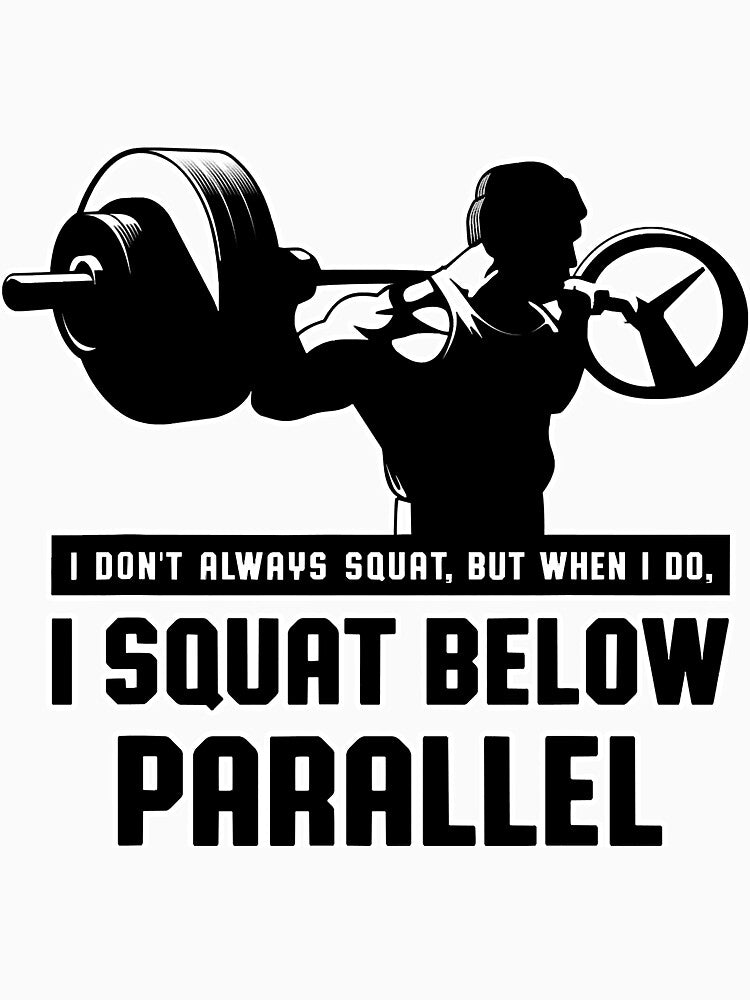I Dont Always Squat Workout Funny Gyms by SkyCloudBlue